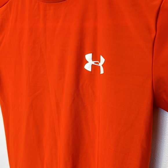 Under Armour Men’s T-shirt Orangish-red Size Small - Picture 2 of 6
